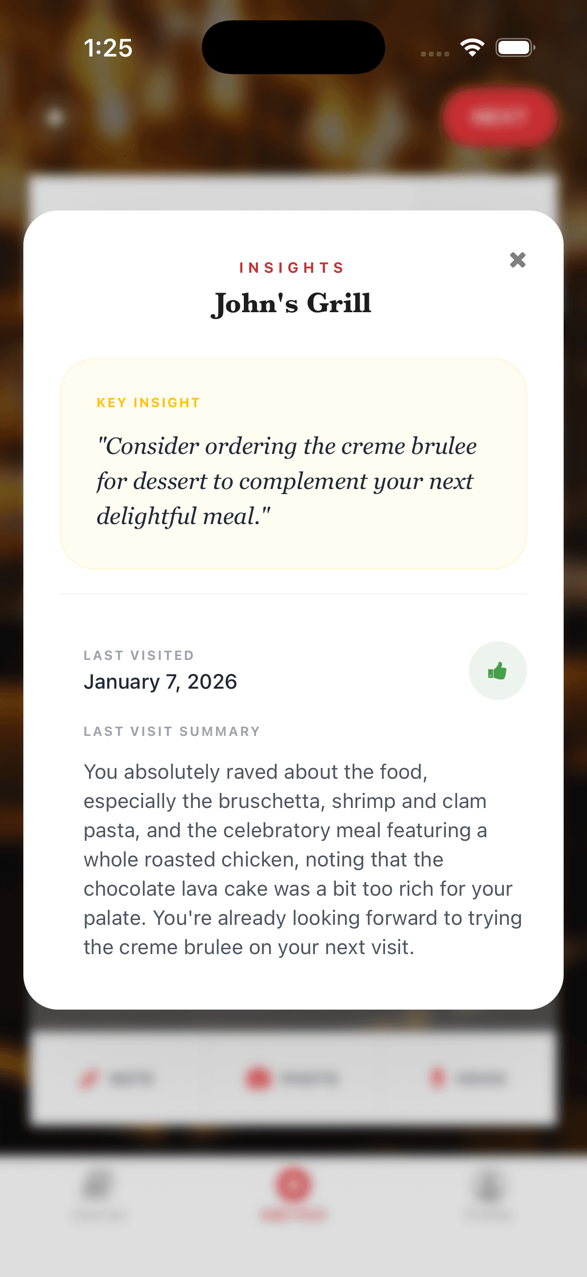 Insights on the spot